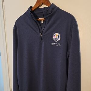 Peter Millar Small Quarter Zip 2027 Ryder Cup @ Adare Manor In Limerick Ireland